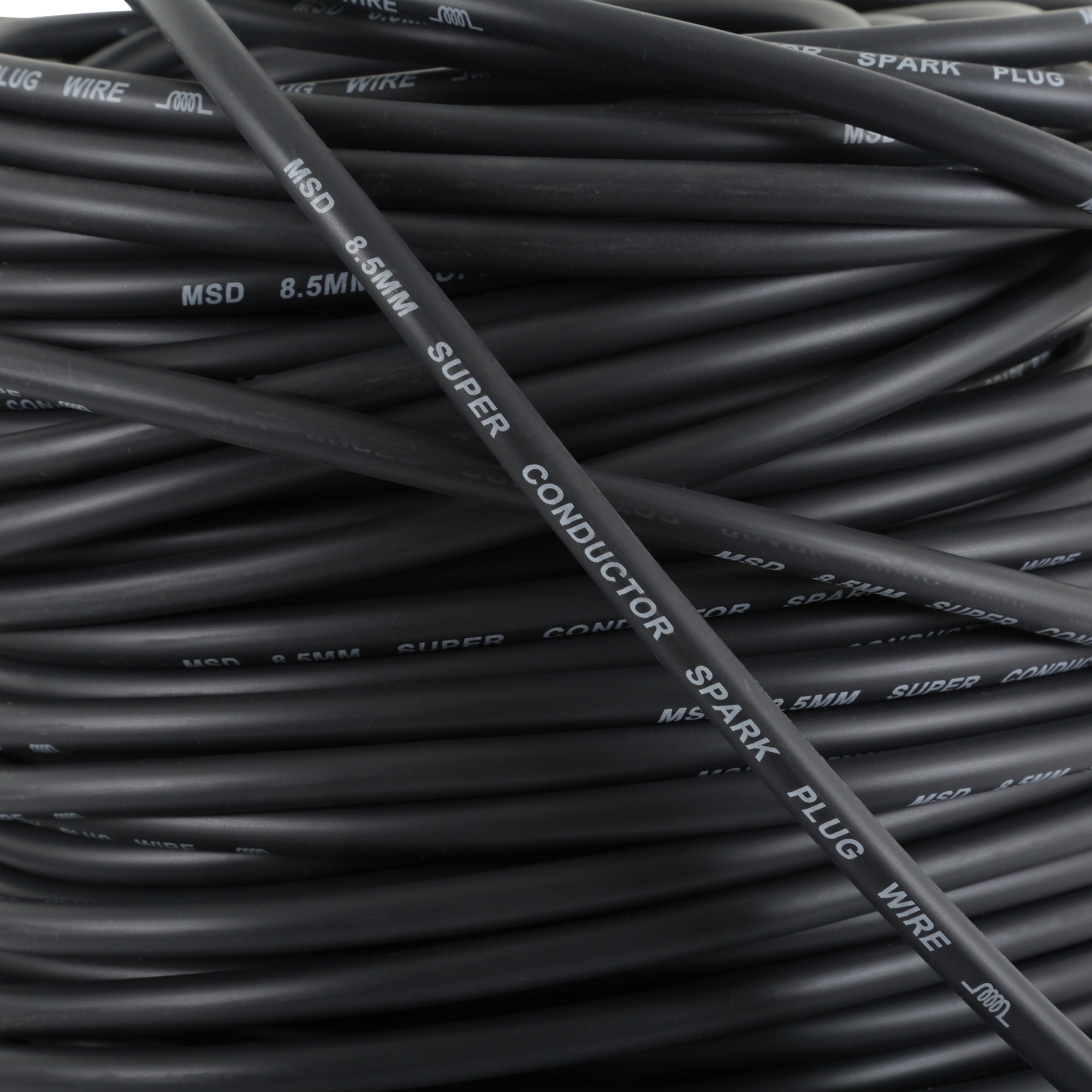 MSD Super Conductor Bulk Wire, Black 300' - Photo - Close Up Left