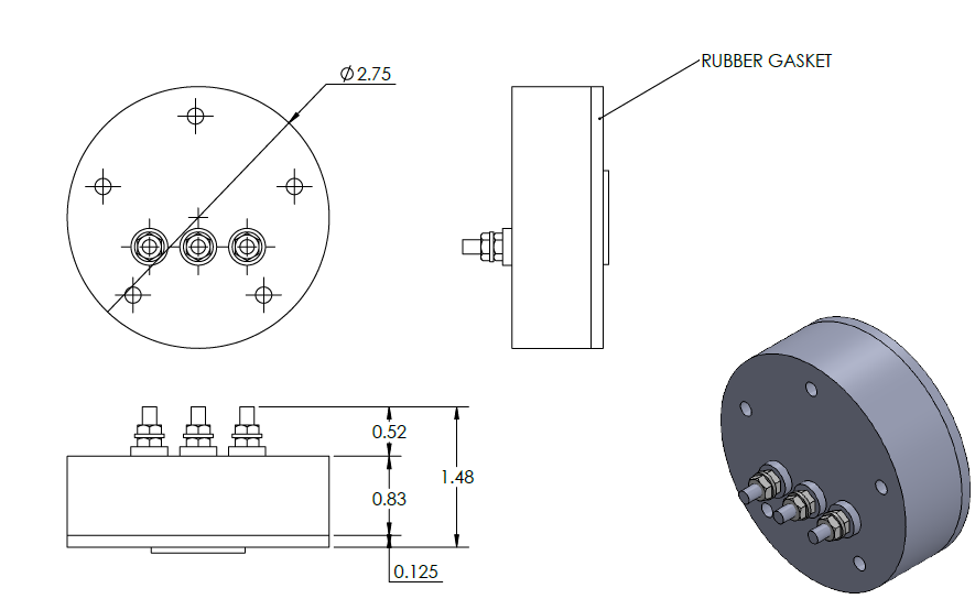 Holley Easy Level™ Fuel Level Sender - Photo - out of package Top