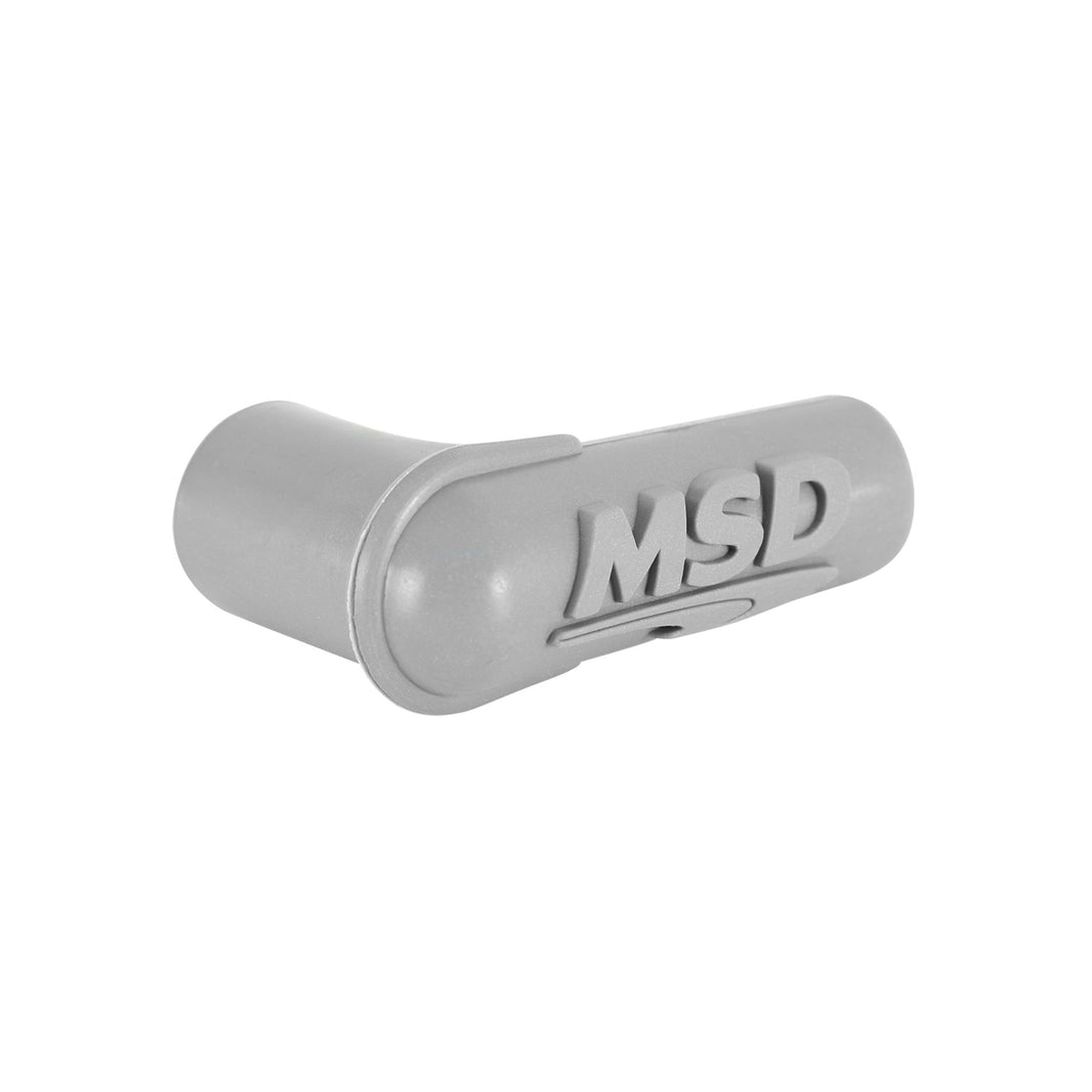 Cache-bougie d'allumage à 90°, silicone gris, lot de 100