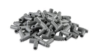 Straight, Gray Silicone, 50EA - Boots, Straight, Logo Gray Silicone, 50EA
