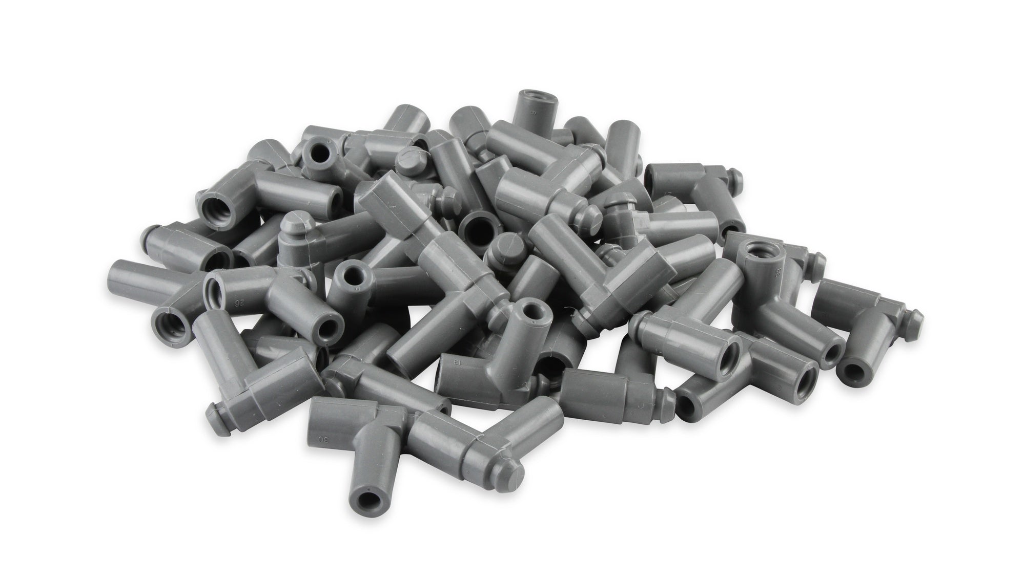 Boots, Straight, Logo Gray Silicone, 50EA - Photo - Primary Back
