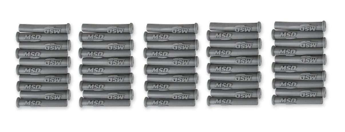 Boots, Straight, Logo Gray Silicone, 50EA - Photo - out of package Top