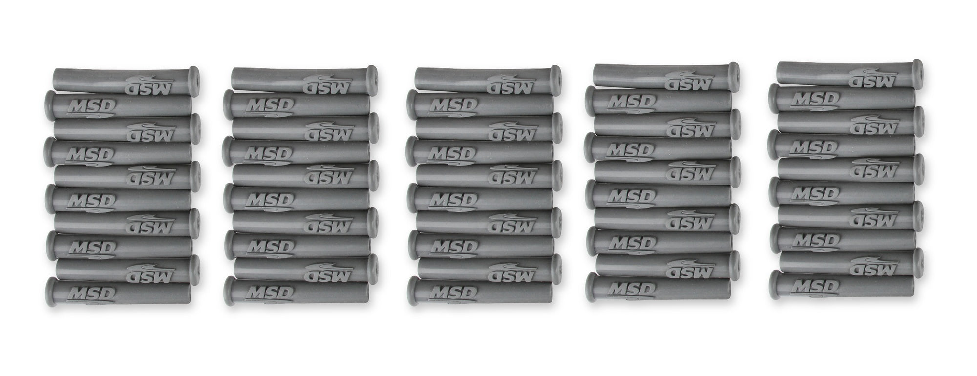 Boots, Straight, Logo Gray Silicone, 50EA - Photo - out of package Top
