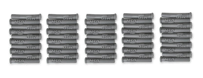 Bottes droites en silicone gris, lot de 50 - Bottes droites avec logo en silicone gris, lot de 50