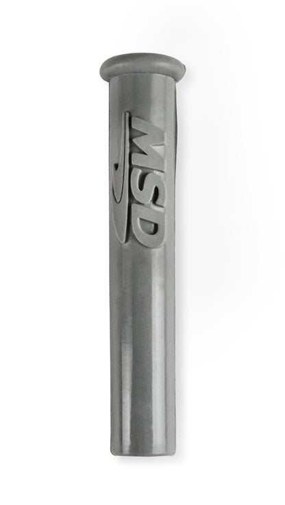 Boots, Straight, Logo Gray Silicone, 50EA - Photo - out of package Side