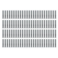 Straight, Gray Silicone Boots, 100 ea. - Straight, Gray Silicone Boots, 100 each