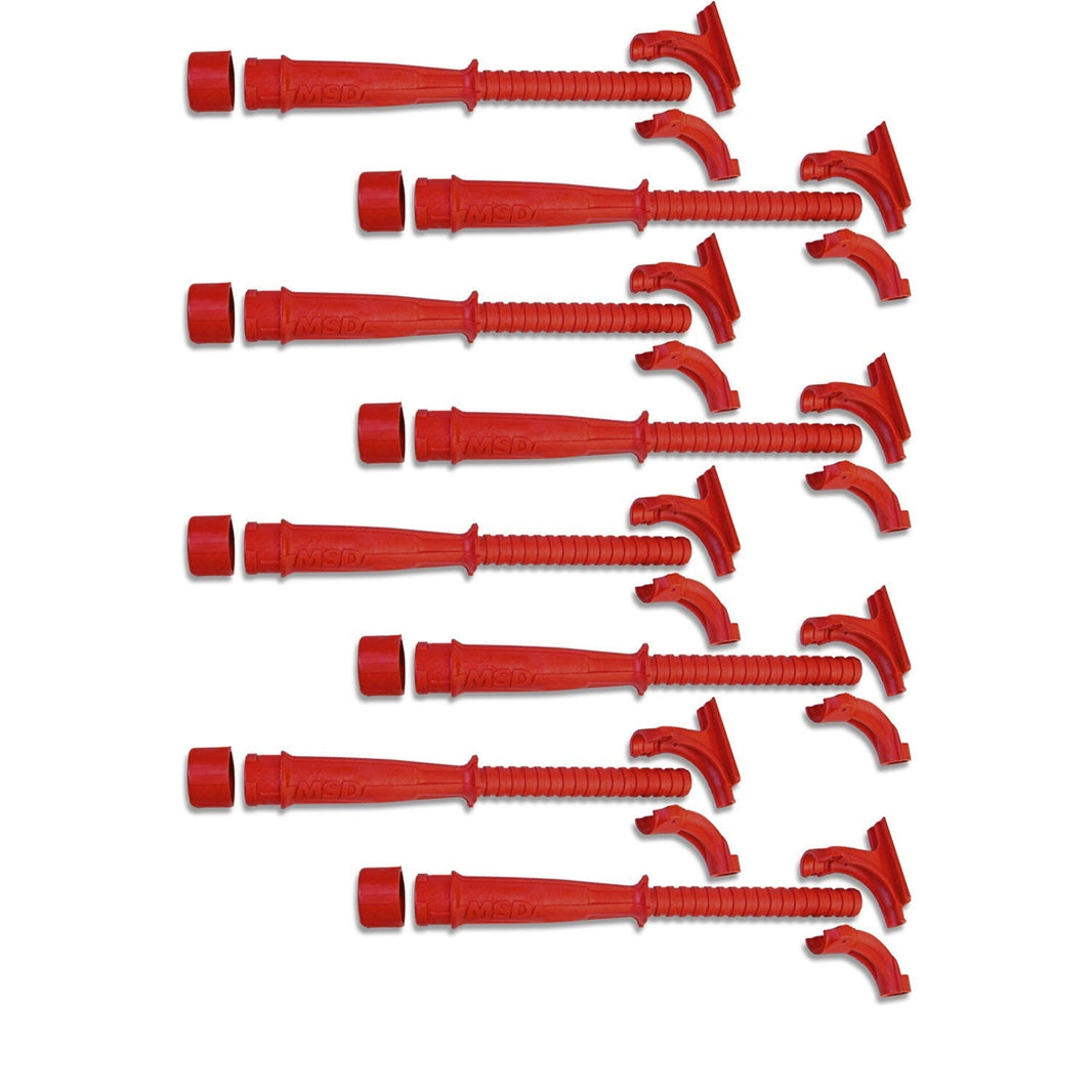 MSD Hemi Tubes, Red - Photo - Primary Front