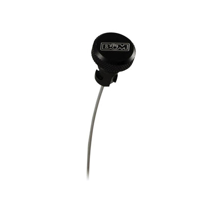 B&M Locking Auto Trans Dipstick & Tube - Billet Aluminum/Stainless Steel Braided - Photo - out of package Back