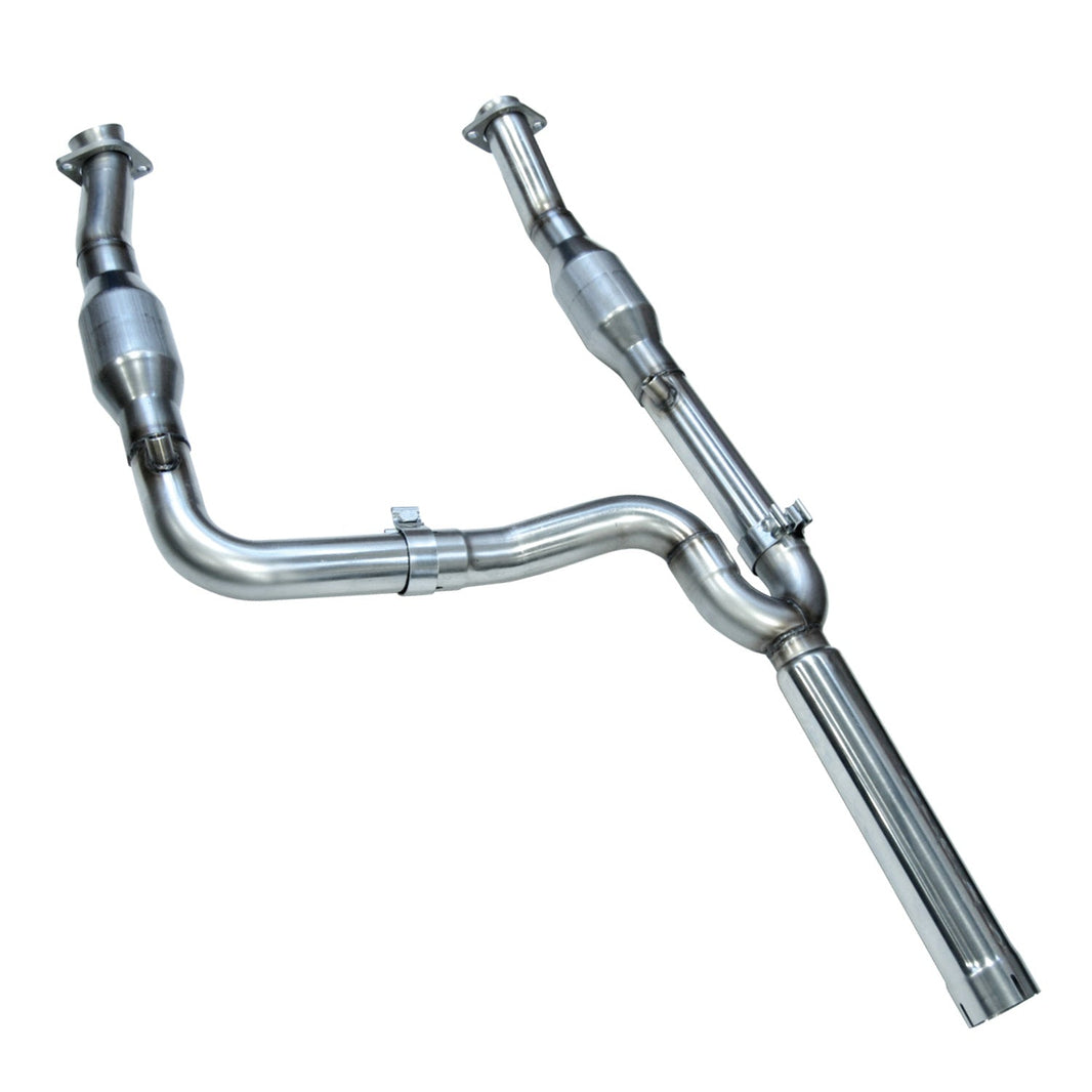 2-1/2" x 3"(OEM) GREEN Catted Y-Pipe - 2-1/2" x 3" GREEN Catted Y-Pipe. 2004-08 Dodge Ram 1500 5.7L. Req. Kooks Headers