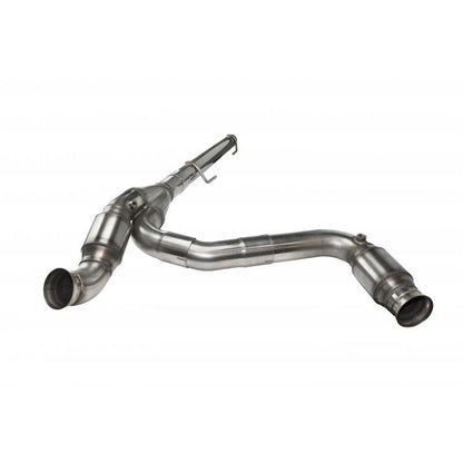 Collecteur d'échappement et kit de raccordement en acier inoxydable. - Collecteur de 1-7/8" et kit de raccordement VERT. Dodge/Ram 1500 5.7L HEMI (2009-2018)