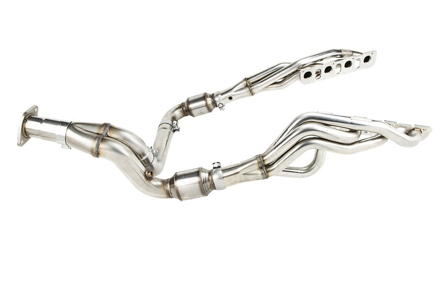 1-3/4" x 3"(OEM) Header & Connection - 2019-2024 Ram 1500 5.7L HEMI. 1-3/4" Stainless Headers & Ultra-GREEN Y-Pipe.
