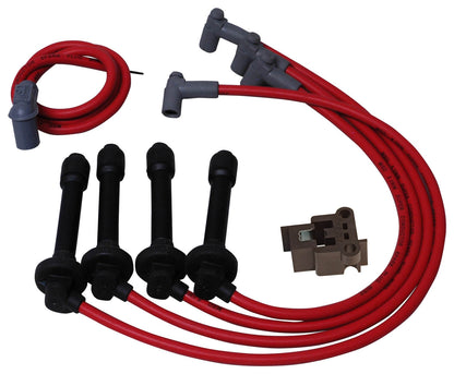 Super Conductor Spark Plug Wire Set, Honda Civic 1.6L '92-'00 w/Tower Cap - Photo - Primary Front