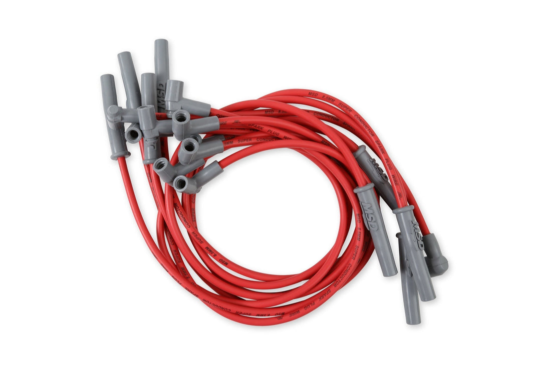 Super Conductor Spark Plug Wire Set, Chevy 366-454 w/HEI Cap - Photo - Primary Back
