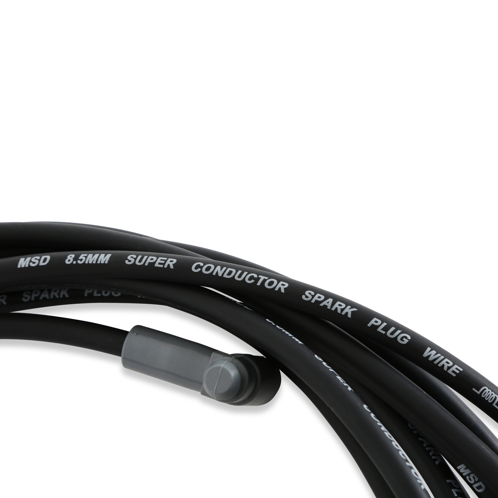 Wire Set, SC Blk, Ford 351C-460, w/HEI Cap - Photo - out of package Left