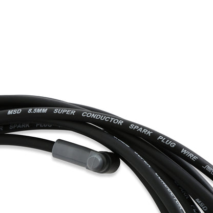Wire Set, SC Blk, Ford 351C-460, w/HEI Cap - Photo - out of package Left