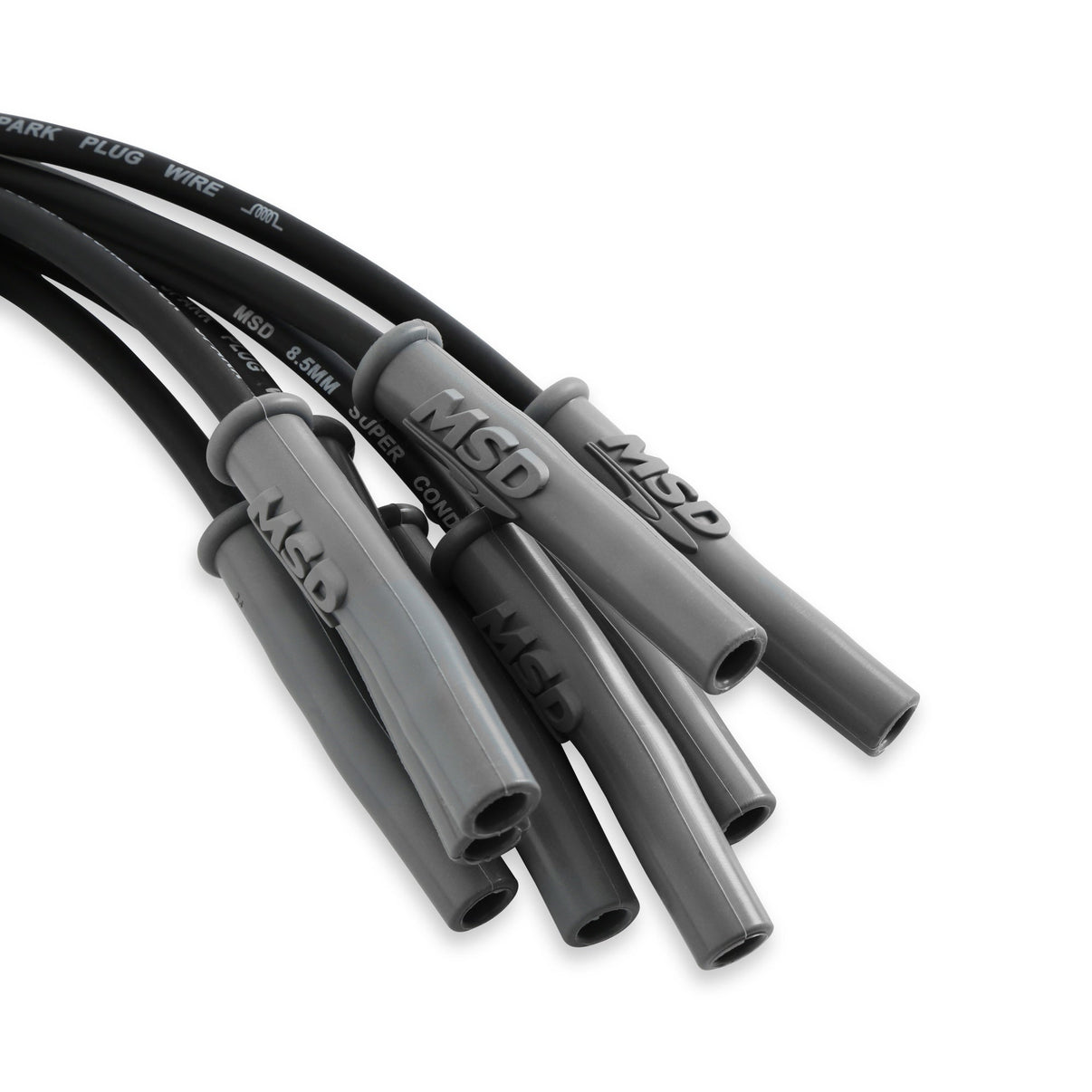Wire Set, SC Blk, Ford 351C-460, w/HEI Cap - Photo - out of package Back