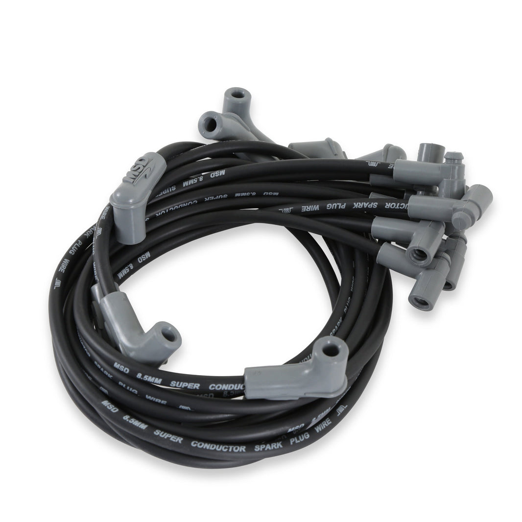 Wire Set, SC Blk, SB Chevy for use with HEI Cap - Photo - Primary Front