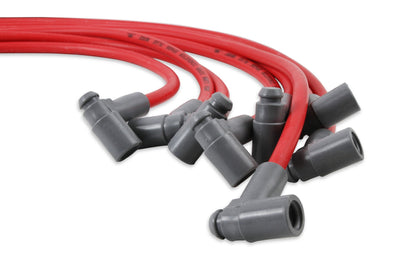 WireSet SC SB Chevy w/HEI Cap below mfld - Super Conductor 8.5mm Spark Plug Wire Set, Small Block Chevy with HEI Cap