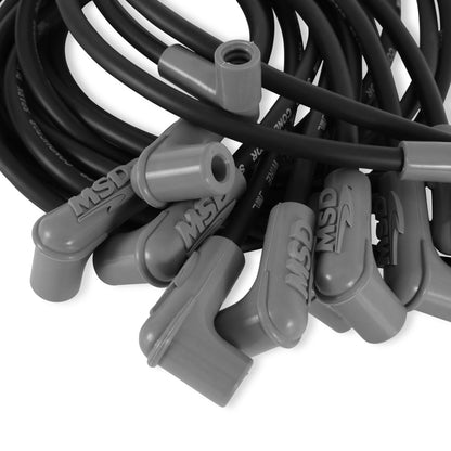 JEU DE CÂBLES, SC BLK, BB CHEVY AVEC CAPUCHON DE TOUR HEI - Jeu de câbles, SC Blk, BB Chevy pour utilisation avec capuchon de tour HEI