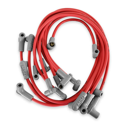 Super Conductor Spark Plug Wire Set, Small Block Chevy w/HEI Cap - Photo - Primary Front
