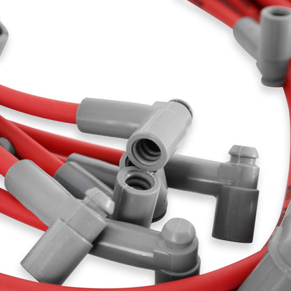 Jeu de câbles d'allumage SC SB Chevy 71-74 avec capuchon HEI - Jeu de câbles d'allumage à super conducteur, pour petit bloc Chevy avec capuchon HEI