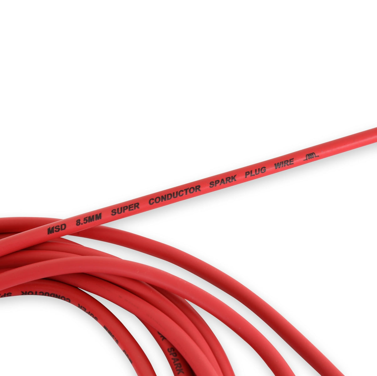 Super Conductor Spark Plug Wire Set, Small Block Chevy w/HEI Cap - Photo - out of package Bottom