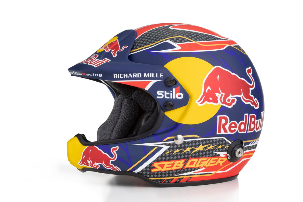 MINI CASQUE OGIER SAISON RÉGULIÈRE 2021 - Casque Venti WRC Mini - Livrée Sébastien Ogier Saison Régulière 2021