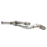 3" x 3" Catted Stainless Y-Pipe - 3" SS Catted Y-Pipe for LS Swap. 2007-2018 Jeep Wrangler JK 4-Door.