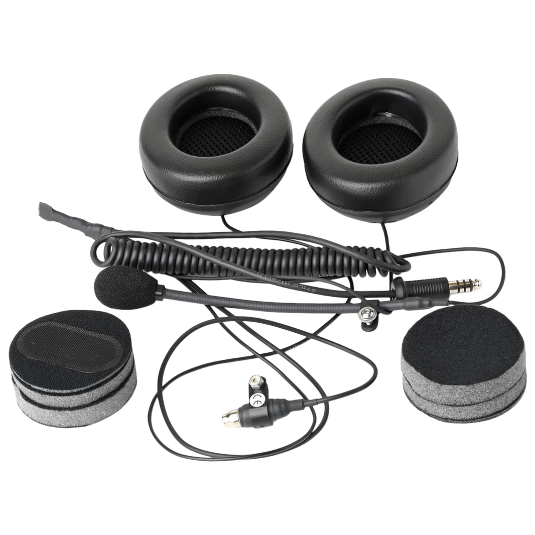 4 CON, GEN BOOM, SPKRS, 3.5MM - Électronique non intégrée Stilo - IMSA 4C, microphone Gentex Boom, haut-parleurs d'oreillette - + prise jack 3,5 mm pour écouteurs