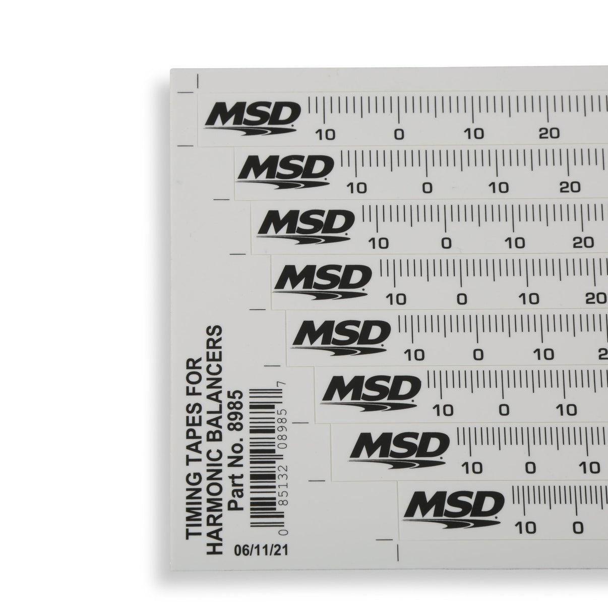 MSD Timing Tape - Harmonic Balancer - 5.25" to 8.00" - Photo - out of package Right