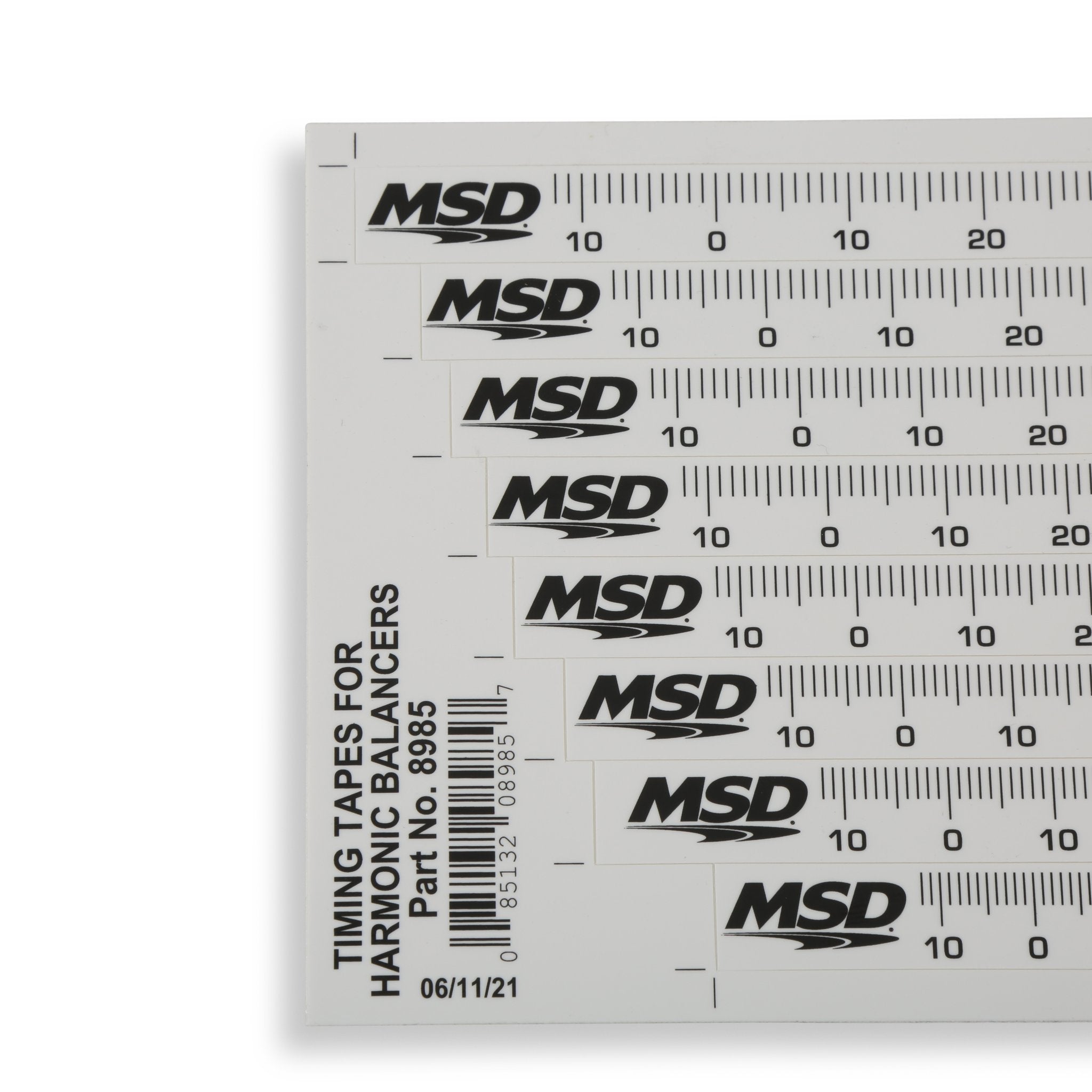 MSD Timing Tape - Harmonic Balancer - 5.25" to 8.00" - Photo - out of package Right