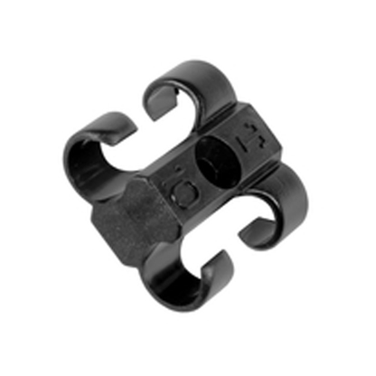 MSD Dual Plug Wire Separators, Set of 16, for Sleeved 8-8.5mm Wires - Photo - Primary Front