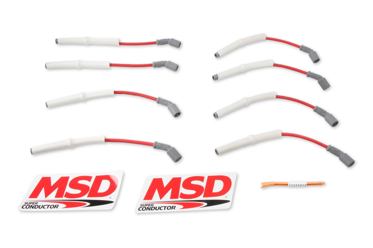 Super Conductor Spark Plug Wire Set, GM 2001, Truck, 8.1L - Photo - Primary Front