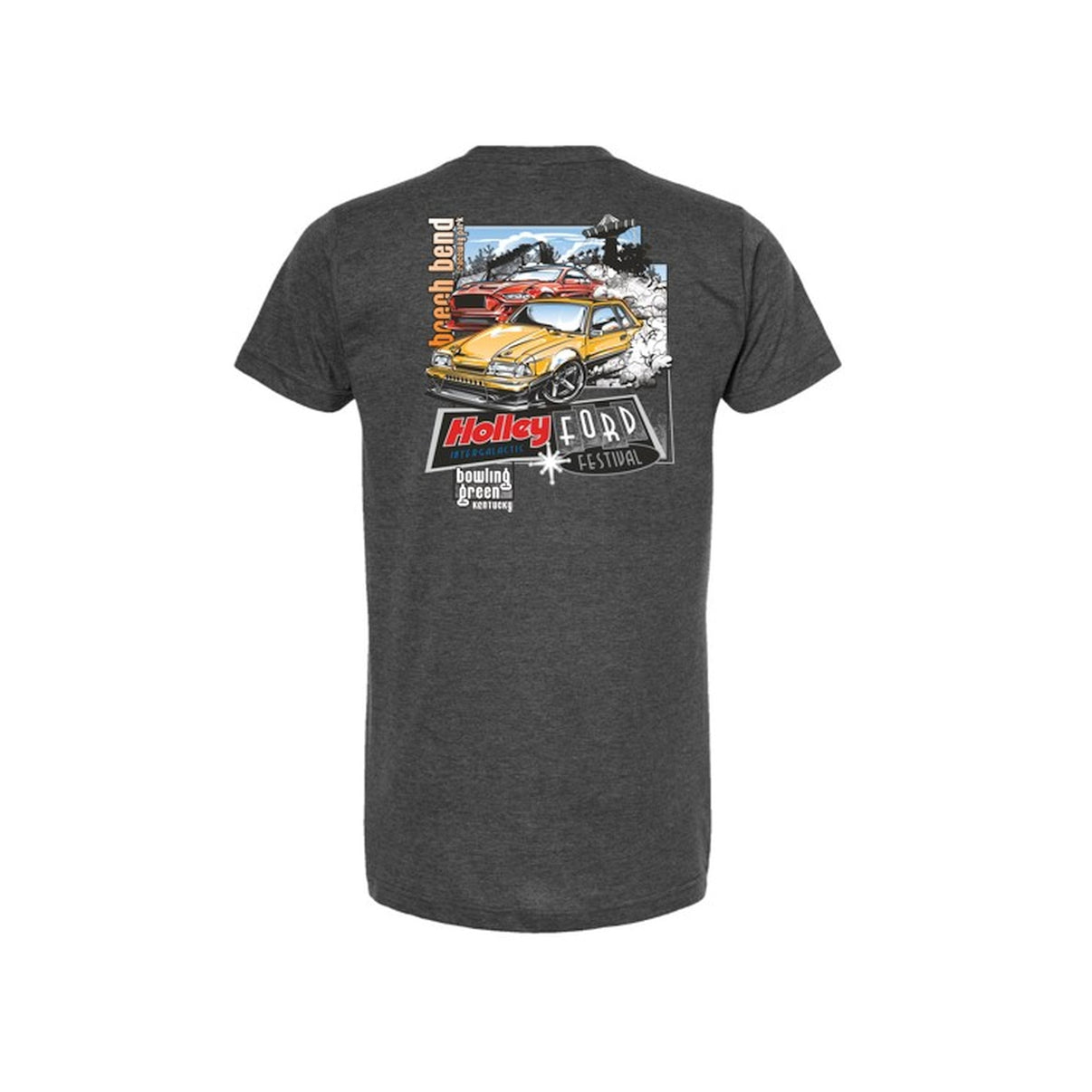 Holley 10502-YSMHOL Ford Fest Drift Toddler Tee - Youth Small - Heather Charcoal - Photo - Primary
