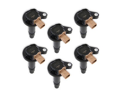 Bobine d'allumage SuperCoil pour Ford EcoBoost 3.5L V6 (2010-2016) - Lot de 6 (3 broches) - Noire