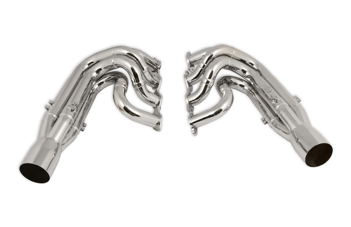 Hooker Racingheart 3-Step Dragster Headers - Chrome - Photo - out of package Front