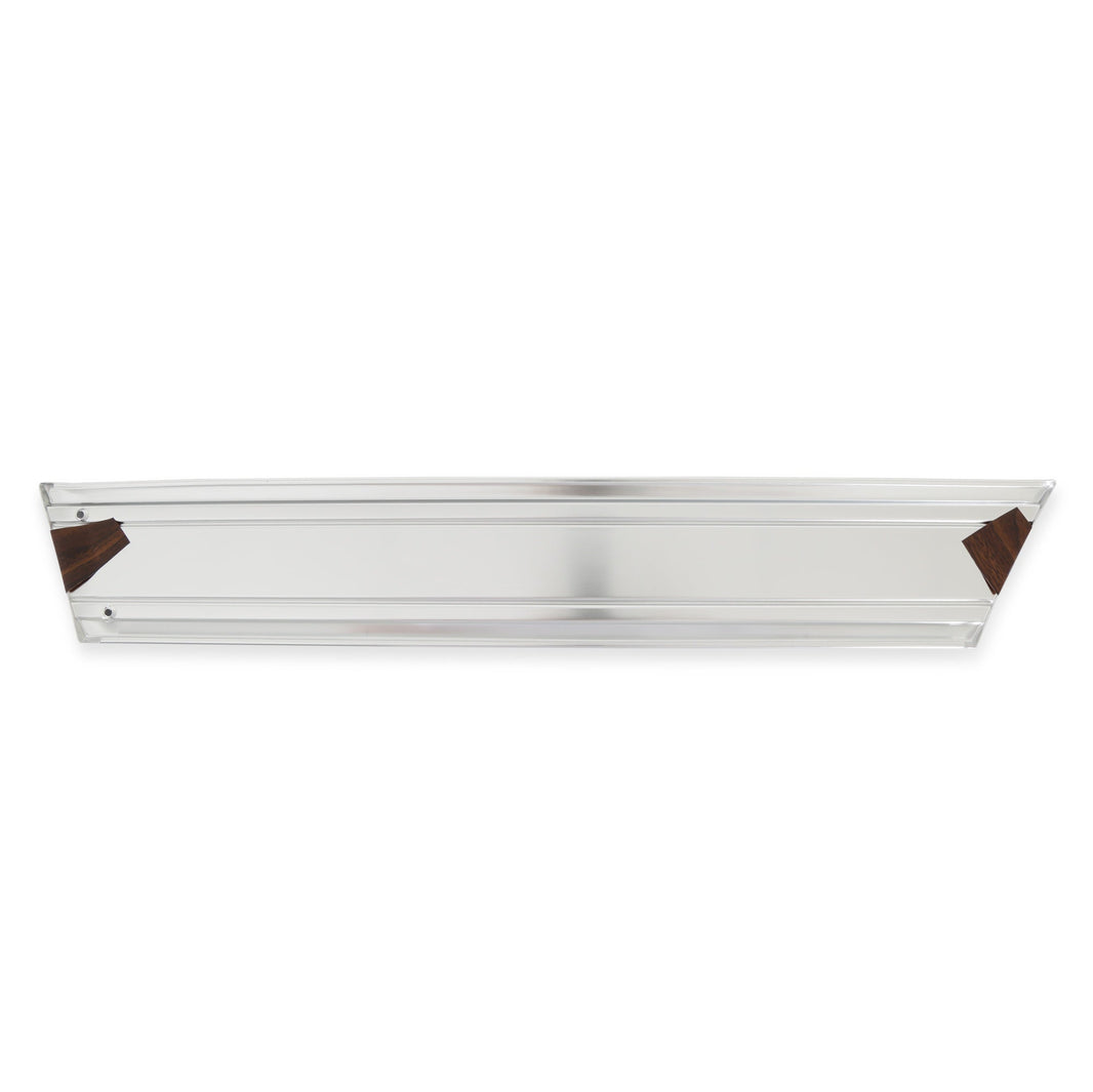 69-72 BEDSIDE MOLDING LWR RR SWB LH-WOOD - Brothers Trucks  Bedside Molding - Lower Rear- Shortbed- Woodgrain - LH