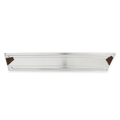 69-72 BEDSIDE MOLDING LWR RR SWB LH-WOOD - Brothers Trucks  Bedside Molding - Lower Rear- Shortbed- Woodgrain - LH