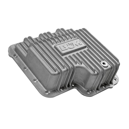 B&M Hi-Tek Deep Transmission Pan -  Ford C6 - Aluminum - Photo - out of package Back