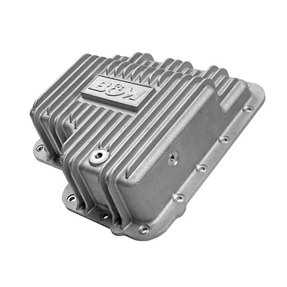 B&M Hi-Tek Deep Transmission Pan -  Ford C6 - Aluminum - Photo - out of package Top