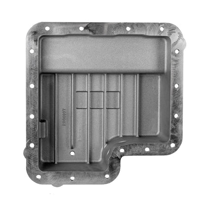 B&M Hi-Tek Deep Transmission Pan -  Ford C6 - Aluminum - Photo - out of package Angle