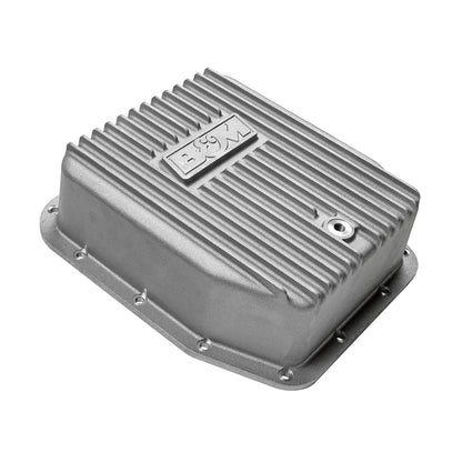 B&M Hi-Tek Deep Transmission Pan -  Aluminum - Photo - out of package Left