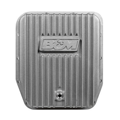 B&M Hi-Tek Deep Transmission Pan -  Aluminum - Photo - Primary Top