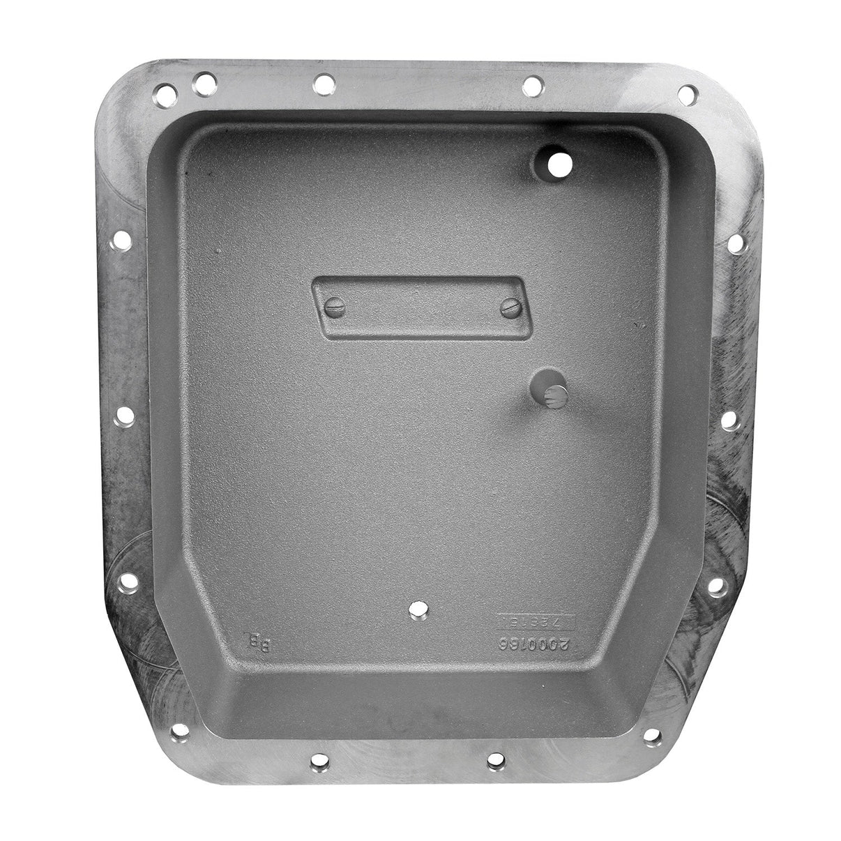 B&M Hi-Tek Deep Transmission Pan -  Aluminum - Photo - out of package Bottom