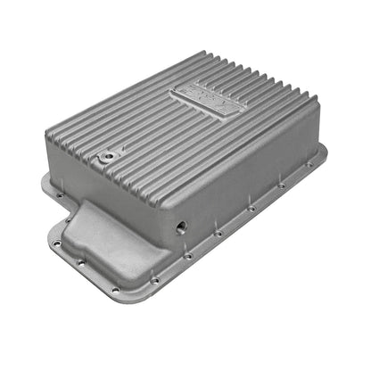 B&M Hi-Tek Deep Transmission Pan -  Aluminum - Photo - out of package Back