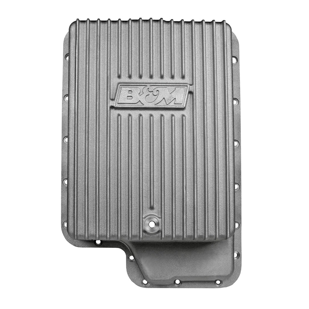 B&M Hi-Tek Deep Transmission Pan -  Aluminum - Photo - Primary Bottom