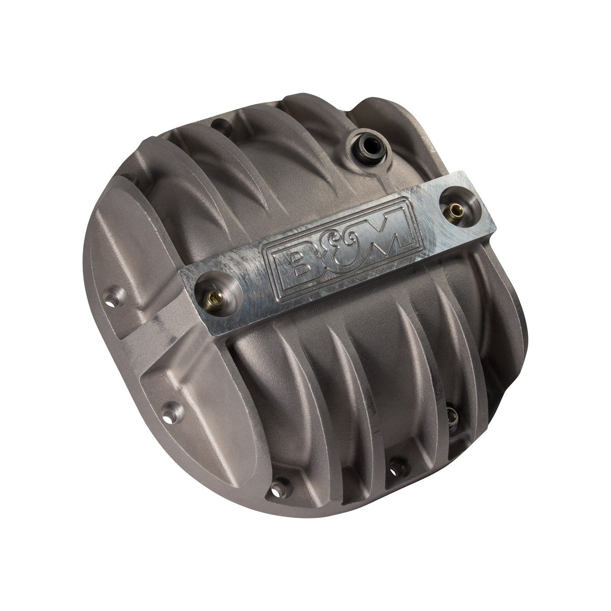 B&M Hi-Tek Aluminum Differential Cover for Ford 8.8-inch - Photo - out of package Right