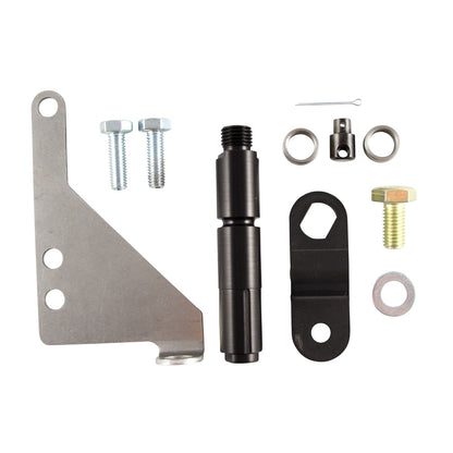 BRACKET AND LEVER KIT, 4R70W - B&M Cable Bracket & Shift Lever Kit - Ford
