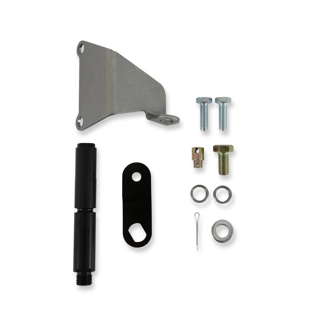 B&M Cable Bracket & Shift Lever Kit - Pro Gate Shifter - 4R100/E4OD - Photo - Primary Front