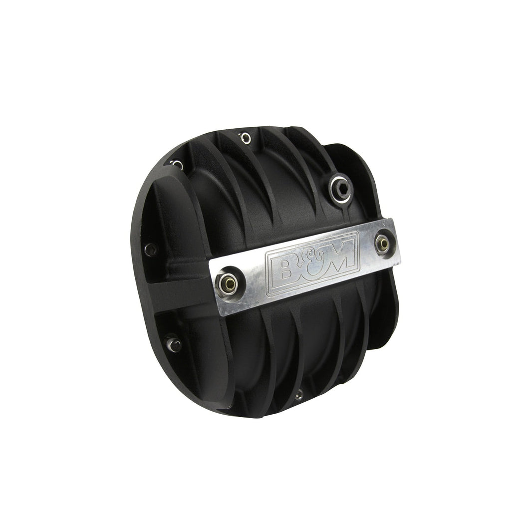 DIFF COVER FORD 8.8, BLACK - B&M Hi-Tek Aluminum Differential Cover for Ford 8.8-inch - Black